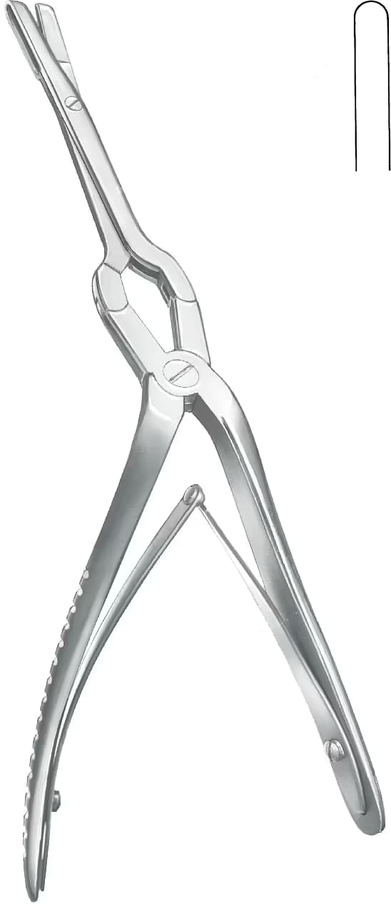JANSEN-MIDDLETON BURUN FORSEPS 19,5cm