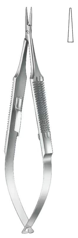 PORTEGÜ MİKRO CASTROVIEJO İNCE KİLİTLİ 13CM DÜZ