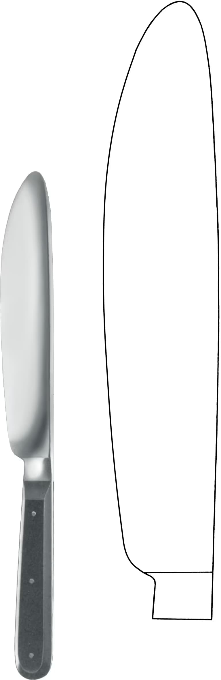 CERRAHİ BIÇAK 17CM HP SAP