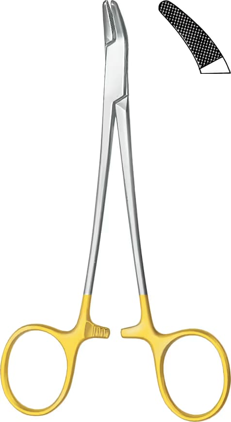 HM TEL BÜKÜCÜ 14,5CM EĞRİ