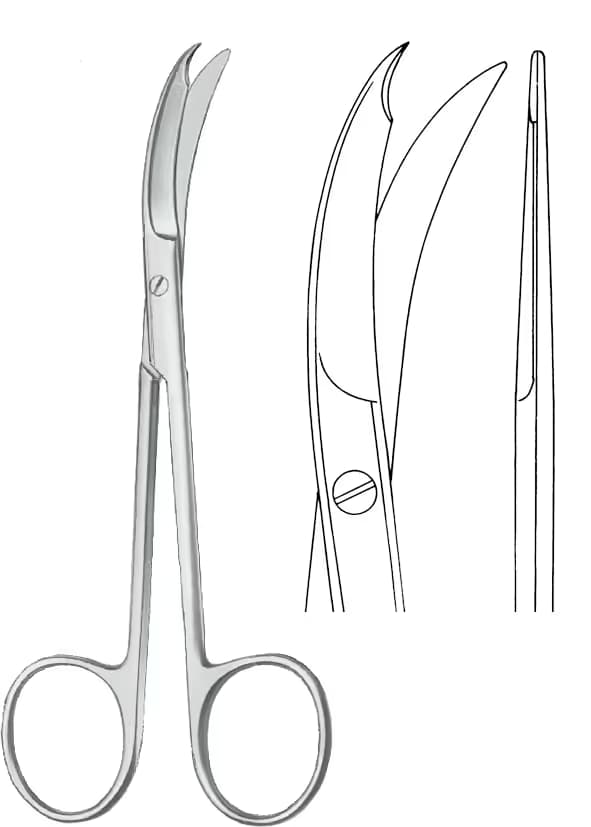 Makas Ligatur Northbent 12cm