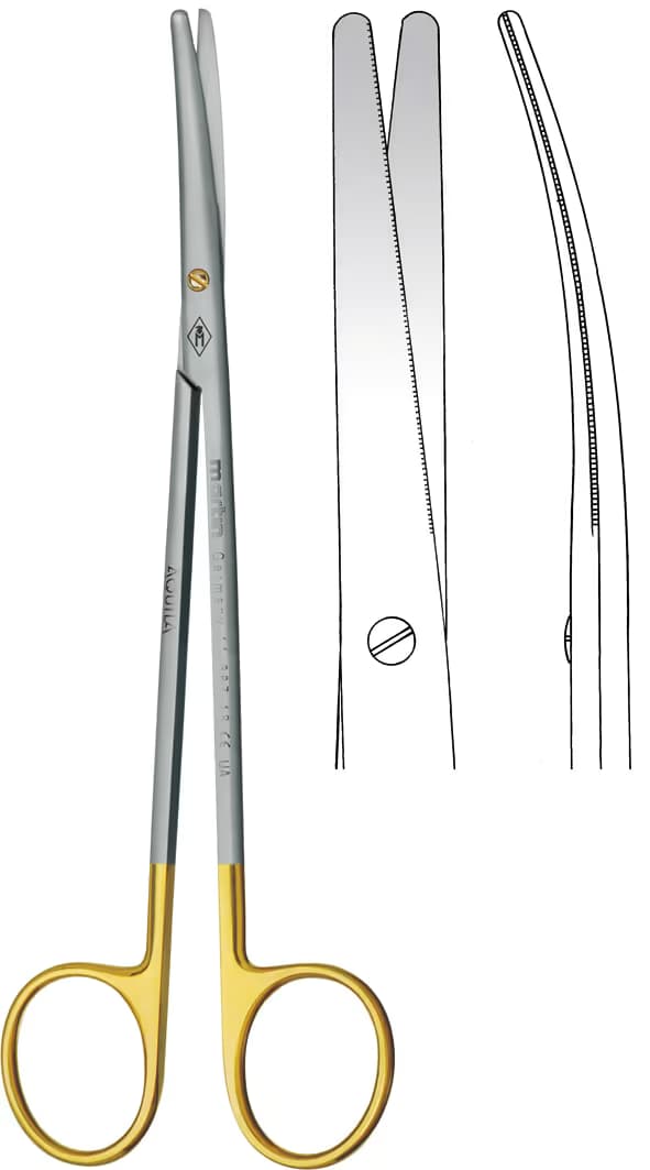 TC MAKAS METZENBAUM 23CM EĞRİ