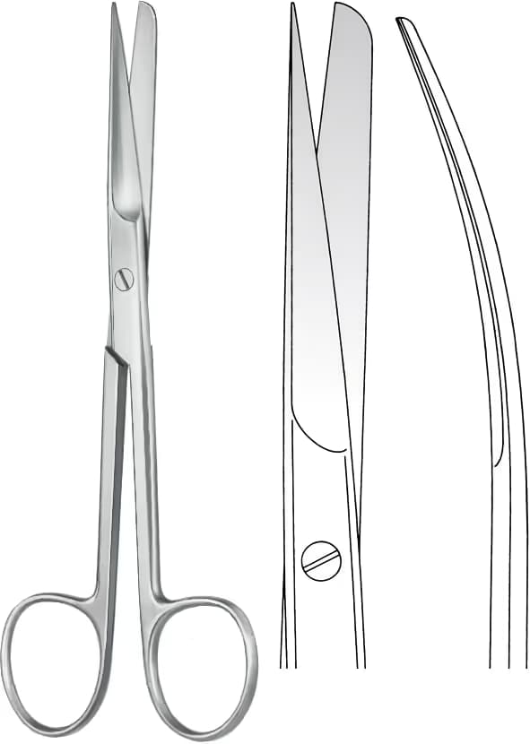 MAKAS GRAZIL K/S 14,5CM EĞRİ