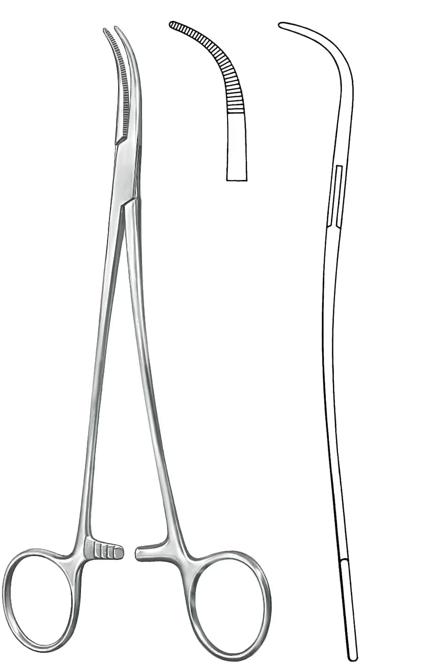 DİSEKSİYON KLEMP OVERHOLT-S 18,5CM