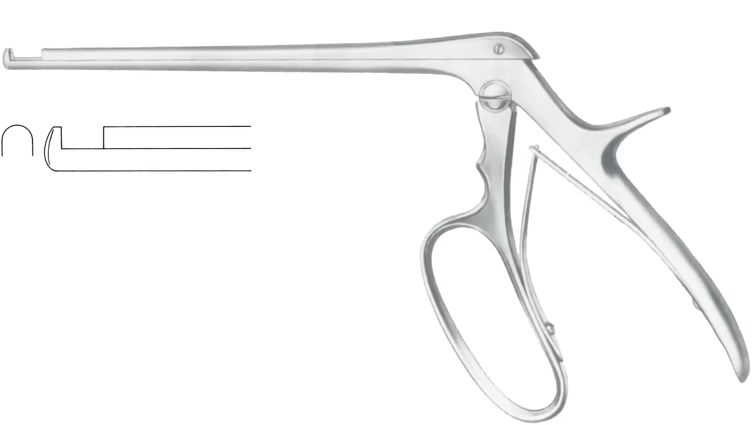 KERRISON PANÇ 18cm 90° yukarı 5mm halka saplı