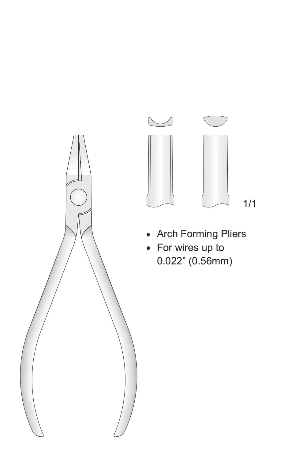 Hollow Chop Pensesi 130Mm, (0,56Mm'Ye Kadar Olan Teller İçin)