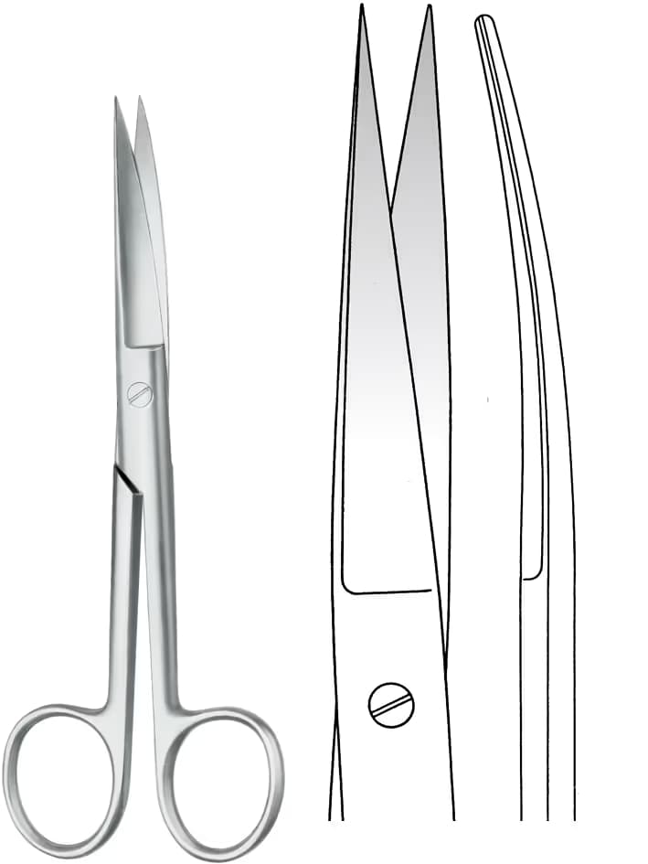 MAKAS STANDART 165MM S/S EĞRİ