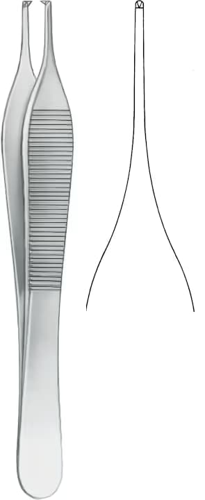 PENSET ADSON 1X2 DISLI 15CM