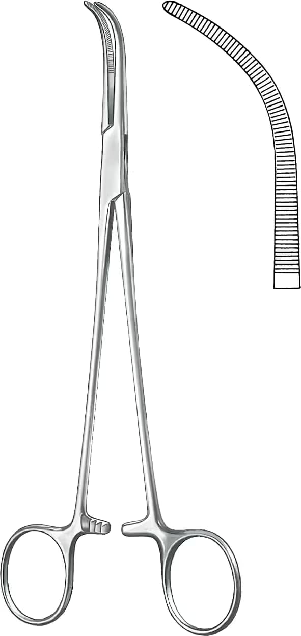 DİSEKSİYON KLEMP OVERHOLT-GEISSENDORF FIG.4 21CM