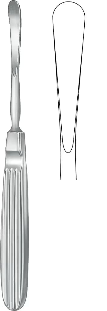 OBWEGESER PERIOST ELEVATOR 18cm 9mm