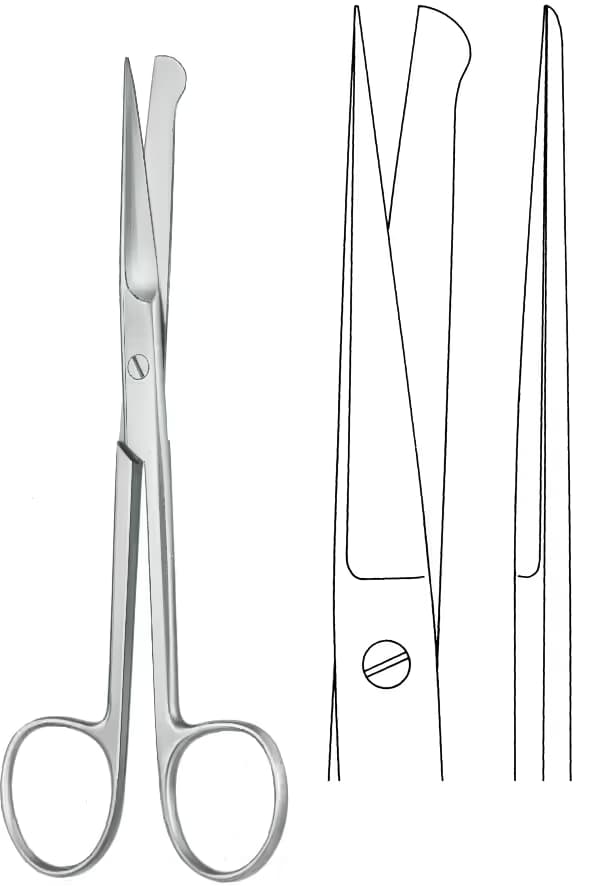 Makas inzisyon 14,5cm