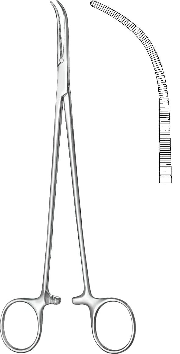 DİSEKSİYON KLEMP OVERHOLT-FINO FIG.4 23CM
