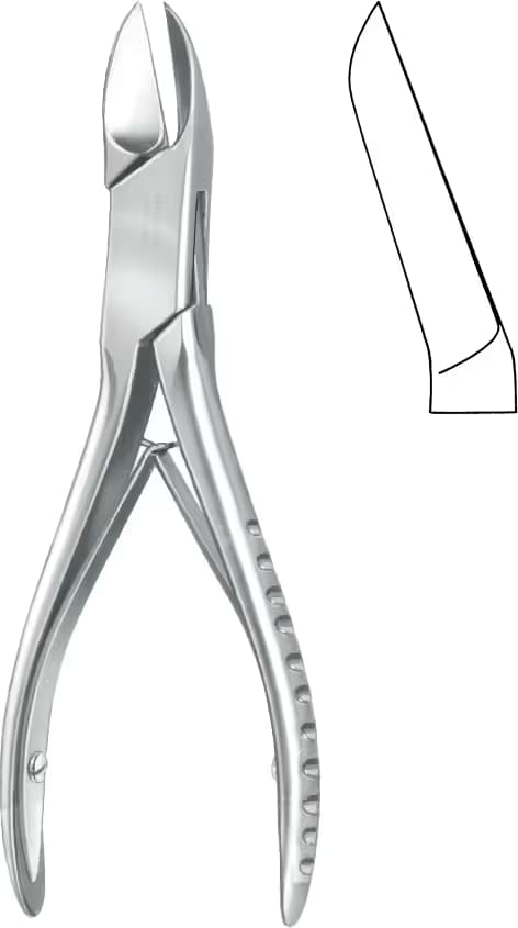 KEMİK KESME KLEMPİ LISTON EGRI 17CM