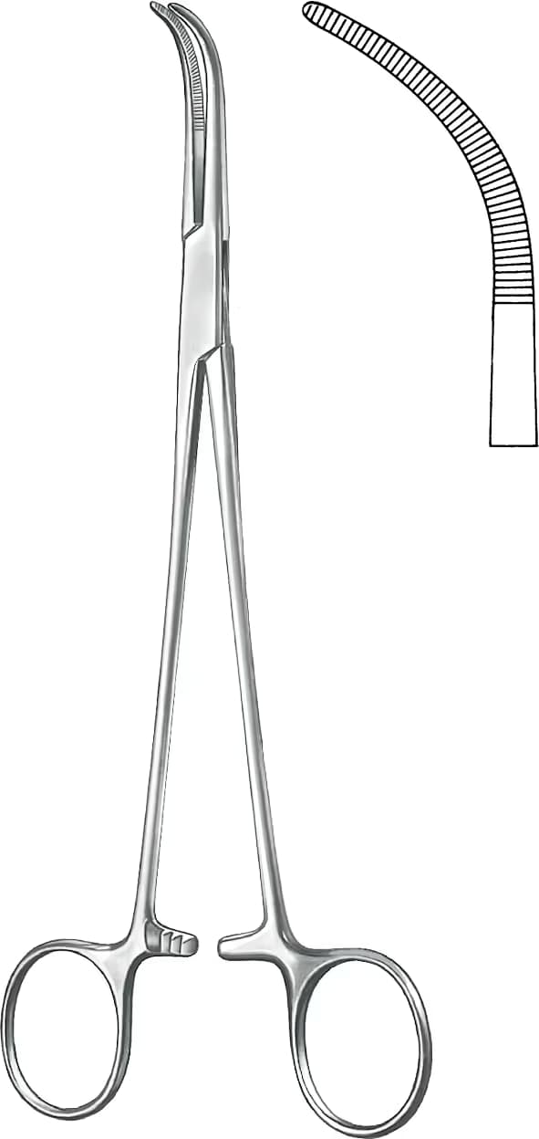 DİSEKSİYON KLEMP OVERHOLT-GEISSENDORF FIG.5 27CM