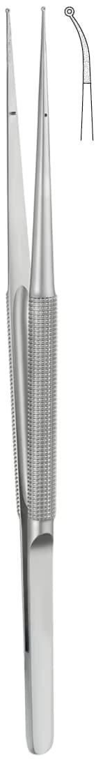TC PENSET MİKRO YUVARLAK SAP 21CM 1x0,5mm EĞRİ
