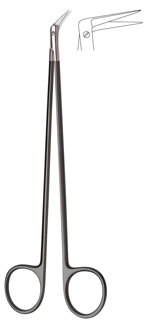 MAKAS DIETRICH TIRTIKLI AĞIZ 18,5CM 15MM 90DERECE