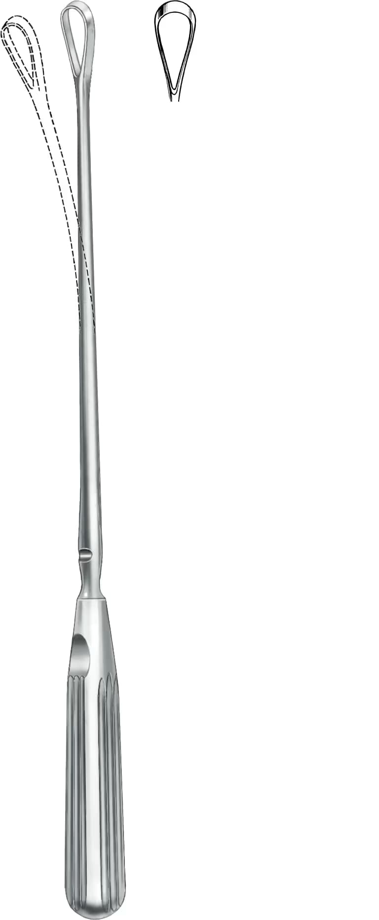 UTERIN KÜRET SIMS 25,5CM 7,5mm KÜNT