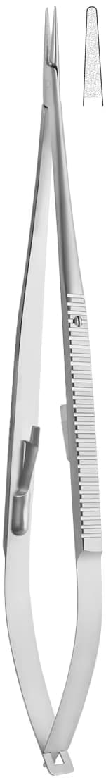 TC Portegü Mikro kilitli düz sap 1,2mm 23cm düz
