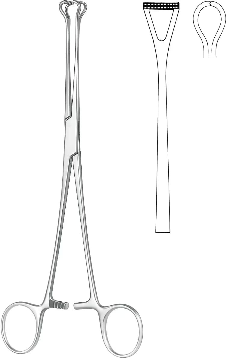 ATRAVMATIK KLEMP DE BAKEY BABCOCK 21,5CM 10mm