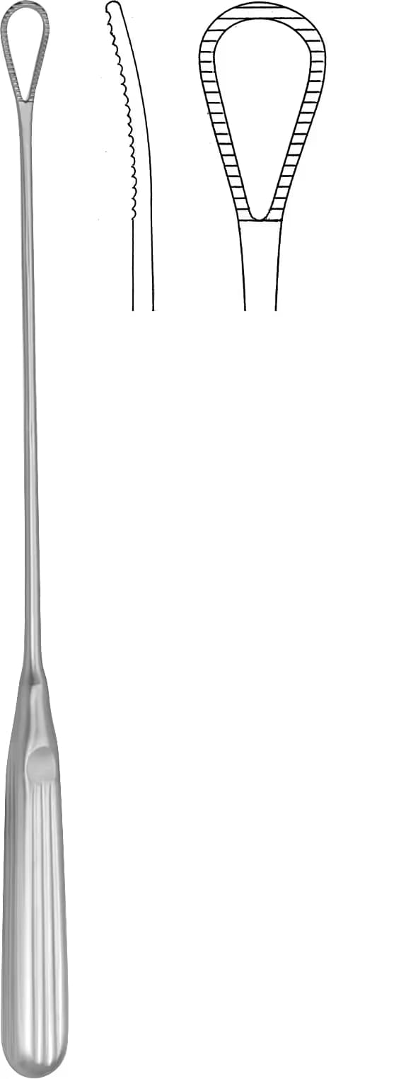 UTERINE KÜRET GREENE 28CM 14MM