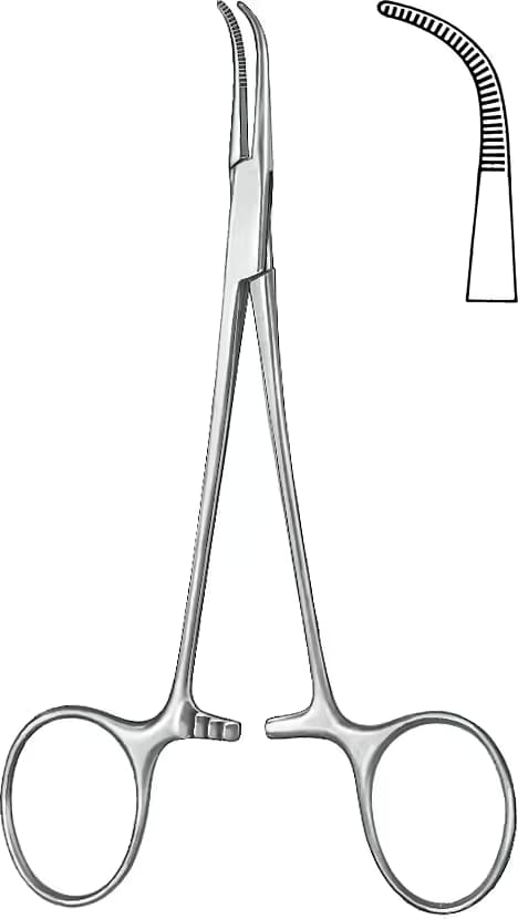 DİSEKSİYON KLEMP BABY-MIXTER14CM FIG.2