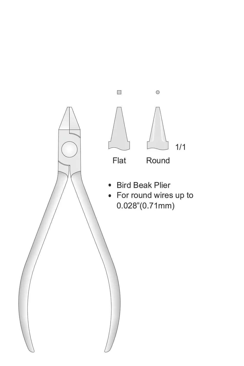 Açılı Tel Bükme Pensesi 125Mm
