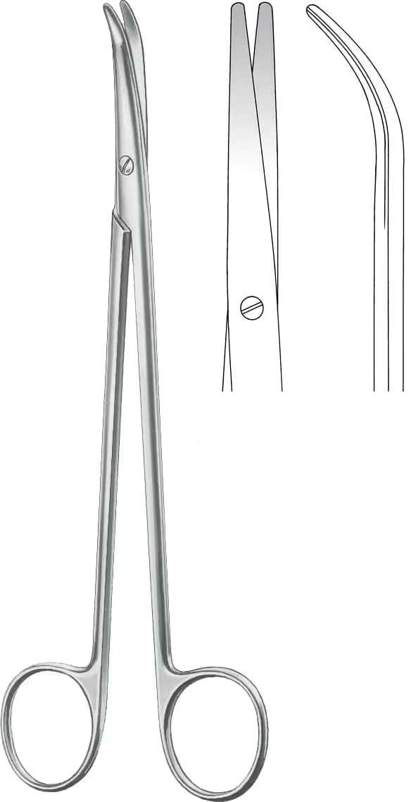 MAKAS THOREK 19 CM EĞRİ