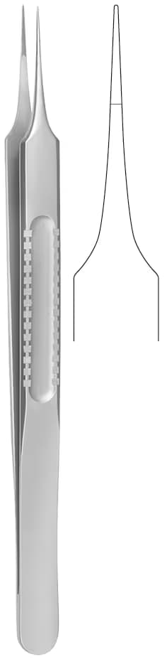 MİKRO PENSET LAZAR 15,5cm 0,5mm