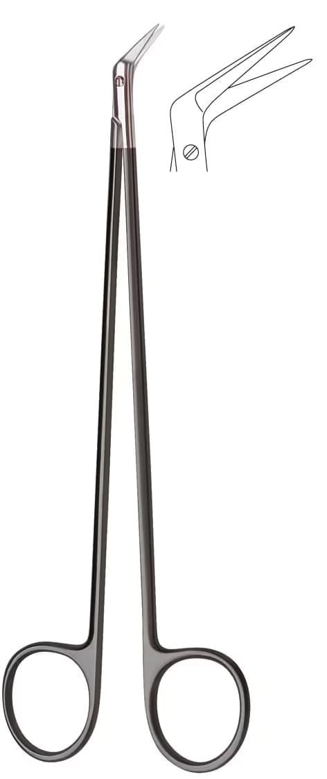 MAKAS DIETRICH TIRTIKLI AĞIZ 18,5CM 15MM 60DERECE