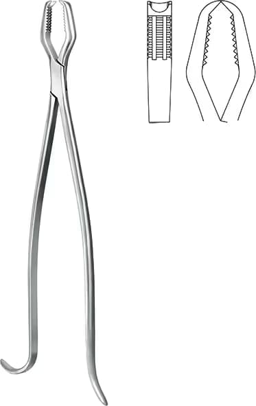 KEMİK KESME KLEMPİ LISTON EGRI 22CM