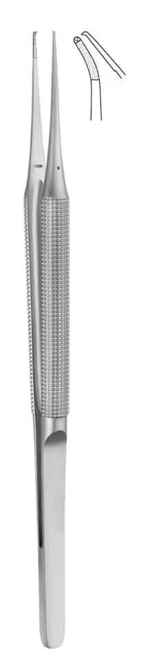TC PENSET MİKRO YUVARLAK SAP PLATFORM TİP 23CM 6X0,7mm 1x2 DİŞLİ EĞRİ