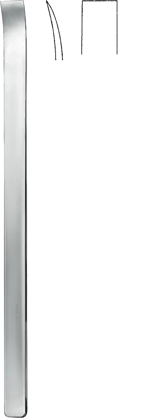 LAMBOTTE OSTEOTOM EĞRİ 24,5CM 10MM
