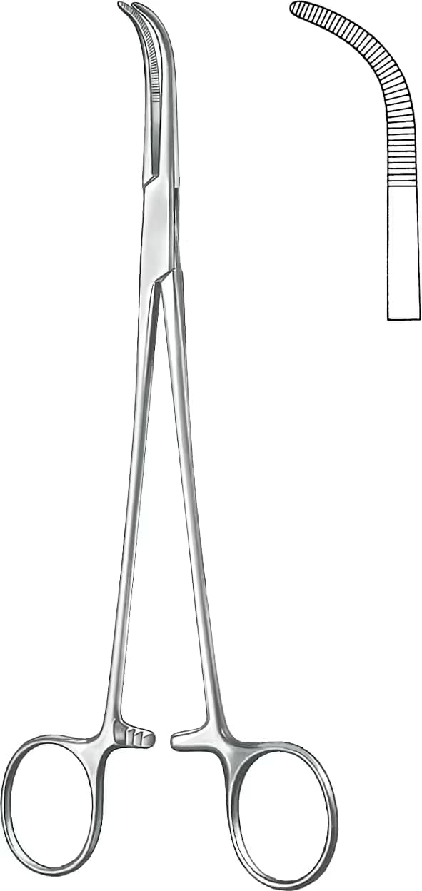 DİSEKSİYON KLEMP OVERHOLT-GEISSENDORF FIG.1 27CM