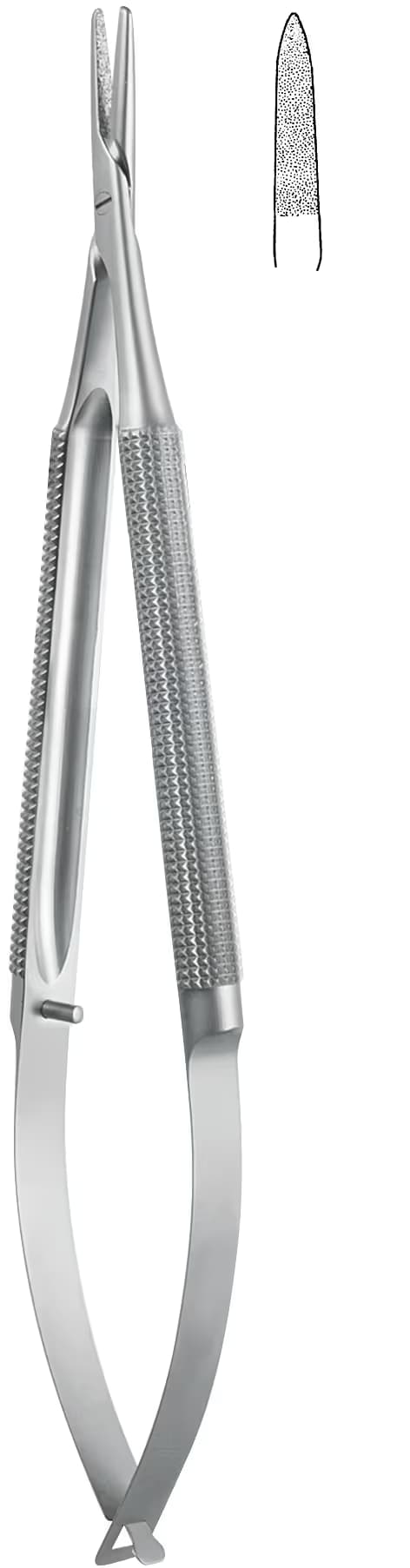 Portegü Mikro kilitsiz yuvarlak sap 2,0mm 21cm düz