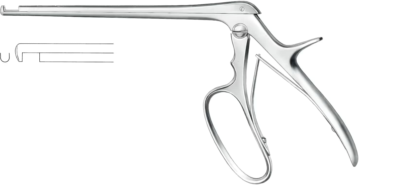 KERRISON PANÇ 18cm 90° aşağı 3mm halka saplı