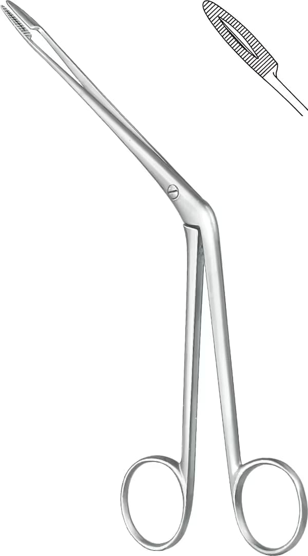 TAMPON FORSEPS HARTMANN 18,5cm