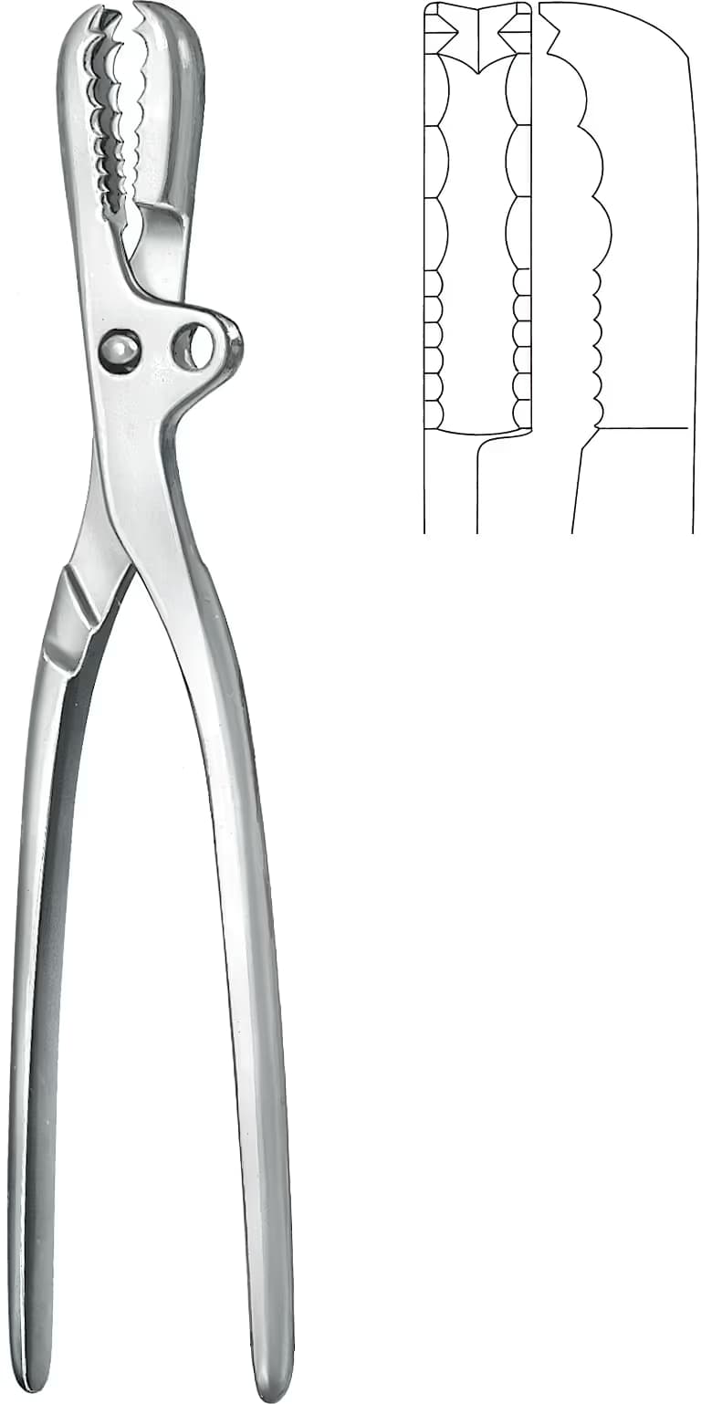 KEMİK KLEMPİ FARABEUF 23cm 9mm