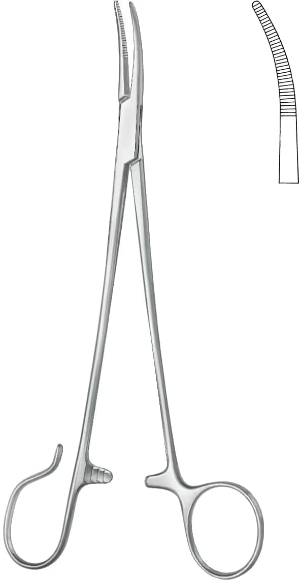 TONSIL KLEMP SCHNIDT-SAWTEL 19CM